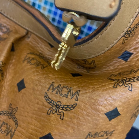 MCM Cognac Shoulder Bag - Picture 12 of 16